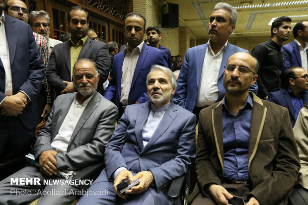 مراسم ترحیم پدر حقانیان