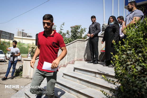 Iranian young wrestlers honored in Tehran