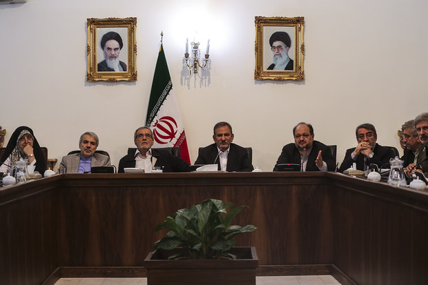 جلسه ستاد فرماندهی اقتصاد مقاومتی با حضور معاون اول رئیس جمهور