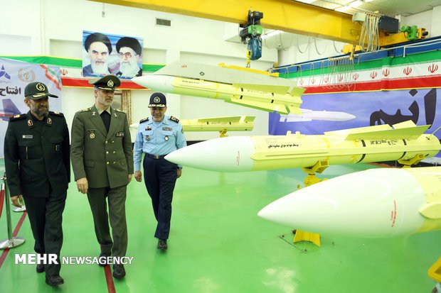 Production line of Fakoor missiles