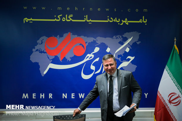 Bulgarian envoy tours Mehr News HQ