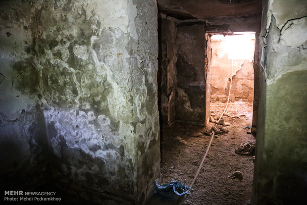 Historical hotel in Ahvaz in a bad condition