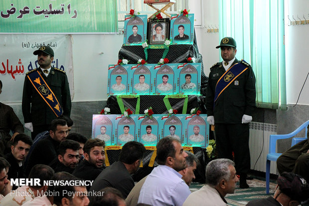 Commemoration of 10 IRGC forces martyred by PJAK