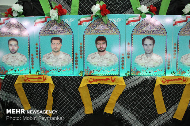 Commemoration of 10 IRGC forces martyred by PJAK