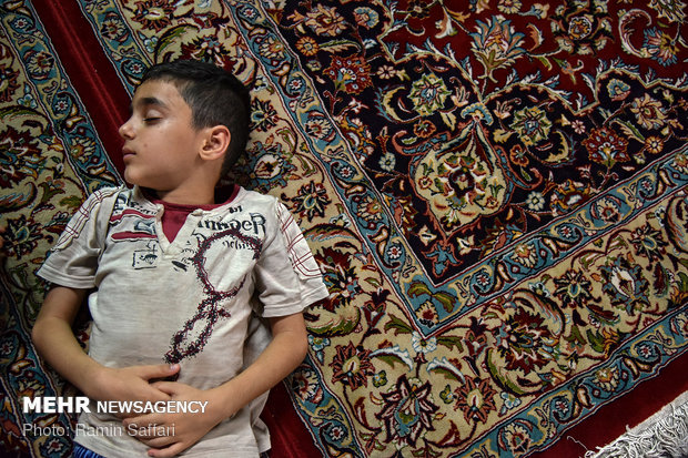 Redecorating Imam Reza shrine