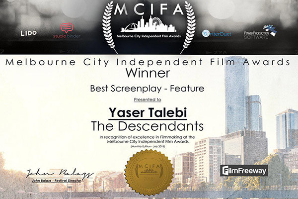 ‘The Descendants’ wins awards at Australia’s MCIFA