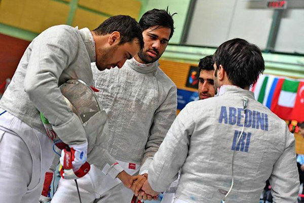 Iranian men’s sabre team finishes 6th at World Fencing C’ships