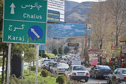 انسداد محور هراز در محدوده بلبل خان به‌دلیل عملیات جاده‌ای/ترافیک سنگین در مسیر جنوب به شمال چالوس
