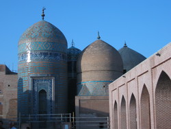 A view of the Sheikh Safi al-Din Khanegah and Shrine Ensemble
