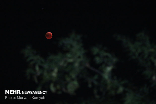 Iranians watch longest eclipse of century