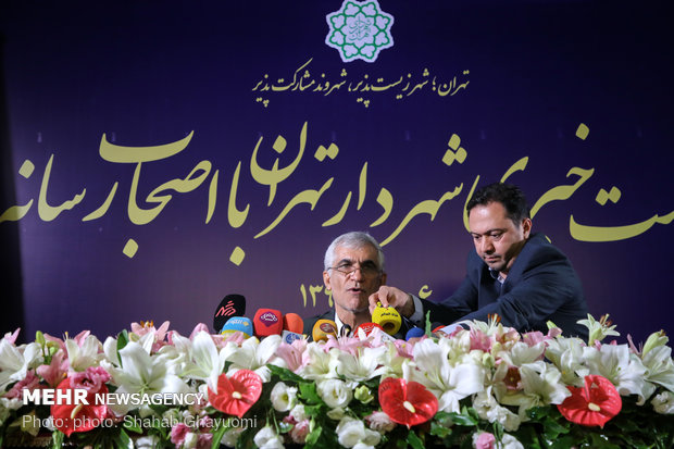 اولین نشست خبری شهردار تهران