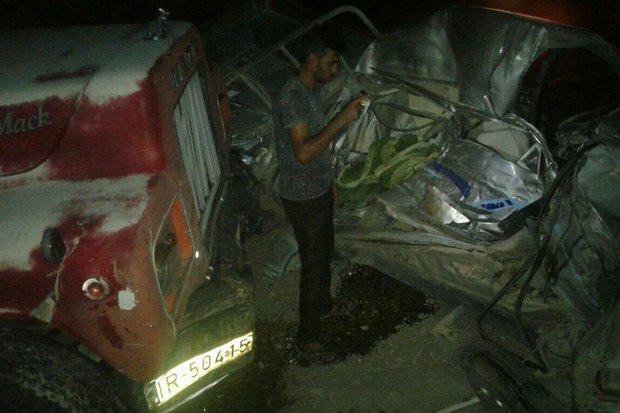 تصادف در جاده «پلدختر- اندیمشک» یک کشته برجای گذاشت