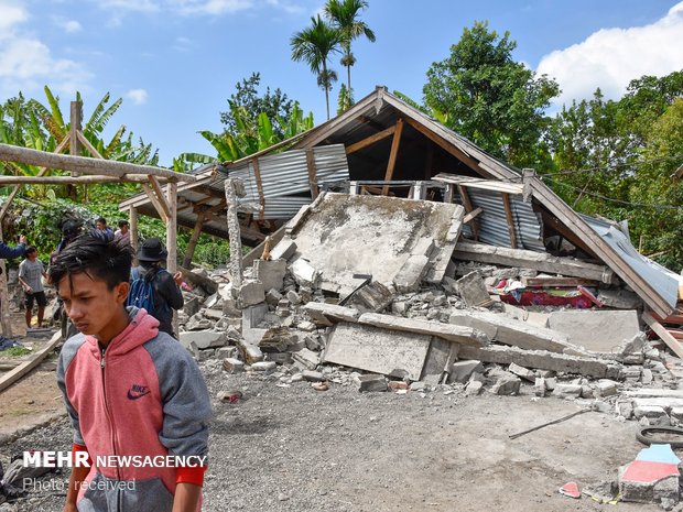 زلزله در اندونزی‎