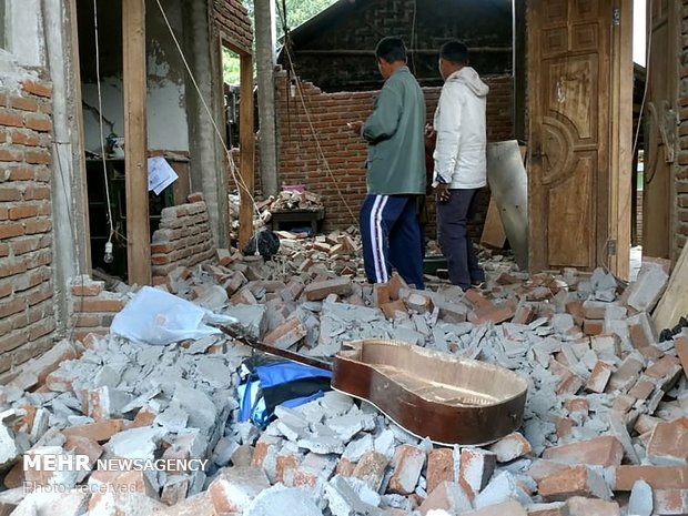 زلزله در اندونزی‎