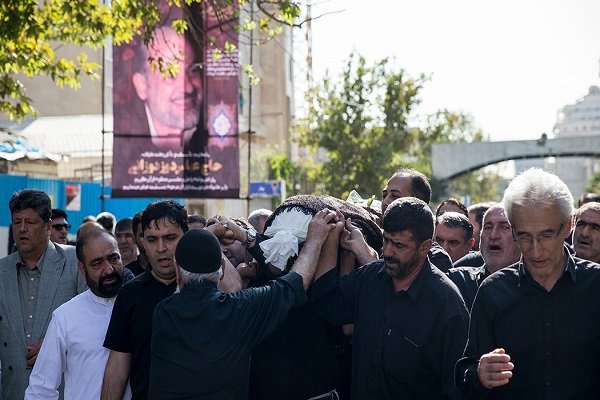مراسم تشییع پیکر عباس دوزدوزانی برگزار شد 