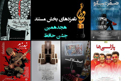 ۶ فیلم نامزد بخش مستند جشن «حافظ»