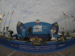 انطلاق مسابقات الغوص لجيوش العالم في ميناء نوشهر شمال ايران /صور