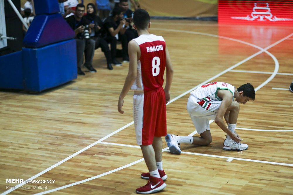 Iran vs. Lebanon at WABA U16 C'ships