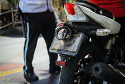 ۵۶ هزار دستگاه موتورسیکلت رفع اثر پلاک شده‌اند