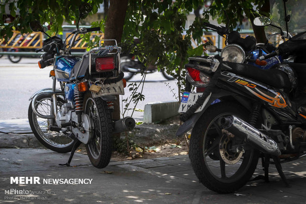 طرح برخورد تابستانه پلیس با موتورسواران پلاک مخدوش