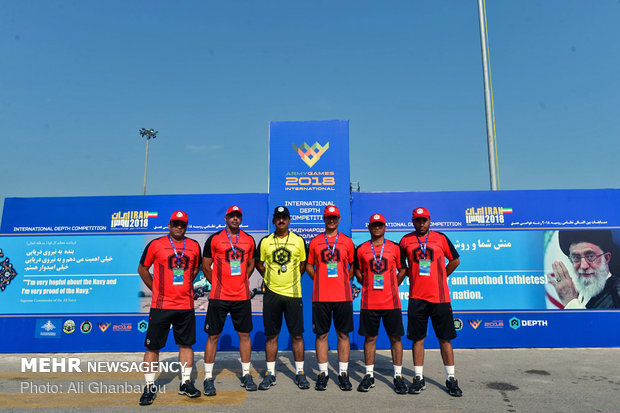 مسابقات غواصی ارتش های جهان در نوشهر