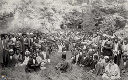 This photo shows a group of revolutionaries of the Constitutional Revolution.