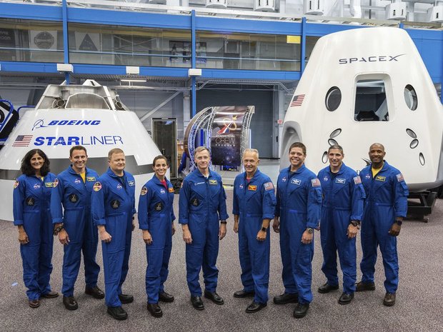 ۹ فضانورد پرواز آزمایشی کپسول های فضایی ۲۰۱۹ انتخاب شدند