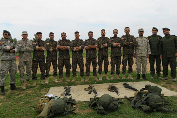 ایران کی فوجی ٹیم نے روس میں محافظين نظم  فوجی مقابلوں ميں دوسرا مقام حاصل کرلیا