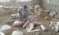 Traditional stone carving being revived in Ardestan   