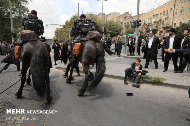 إحتجاجات اليهود "الحريديم" في فلسطين المحتلة