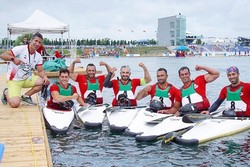 Iran finishes 11th at ICF Canoe Polo World C’ships