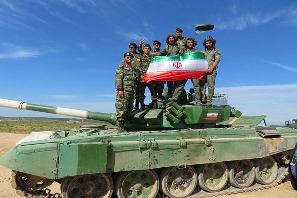 تیم «بیاتلون تانک»نیروهای مسلح ایران به مرحله نیمه نهایی راه یافت
