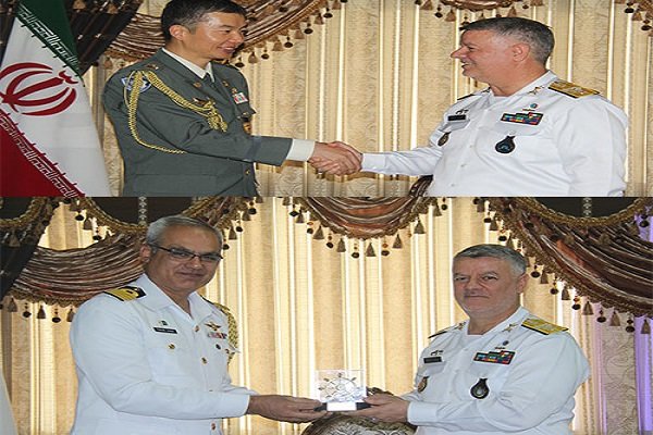 Iran Navy commander meets with Japanese, Pakistani military attachés 