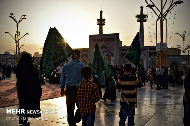 مراسم ویژه روز زیارتی مخصوص حضرت امام رضا (ع)