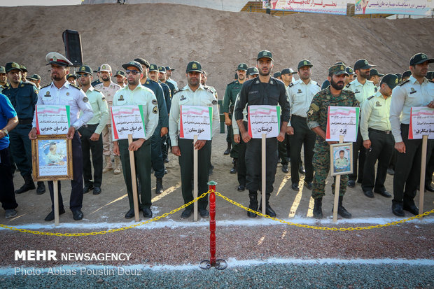 مسابقات کشوری مهارت های پلیسی در اصفهان