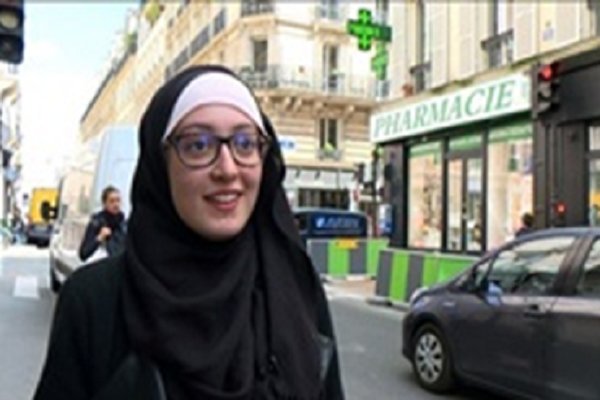 حجاب سخنگوی یکی از اتحادیه های دانشجویی فرانسه بحث برانگیز شد