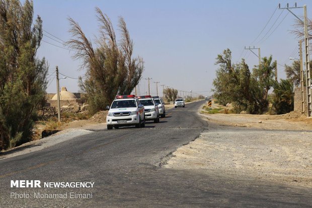 حضور کاروان سلامت هلال احمر استان گلستان در مناطق محروم سیستان و بلوچستان