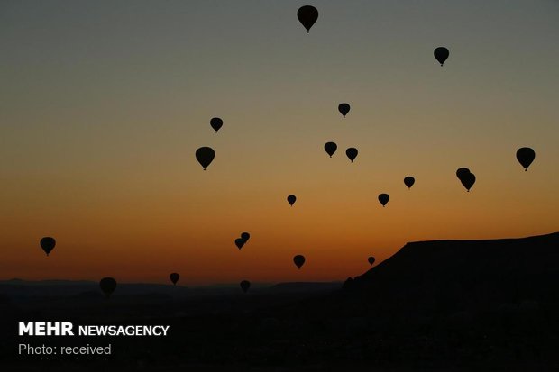 Kapadokya'da balon keyfi