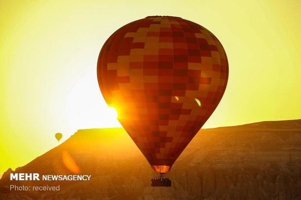 Kapadokya'da balon keyfi