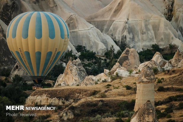 Kapadokya'da balon keyfi
