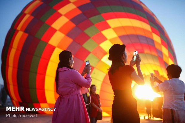 Kapadokya'da balon keyfi