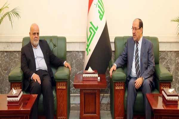 رایزنی مالکی با سفیر ایران در عراق با محوریت تحریمهای آمریکایی