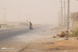Particulate matters (PM) concentration peaked at 12 times the safe levels in city of Zabol in the southeastern Sistan region on Tuesday morning. 