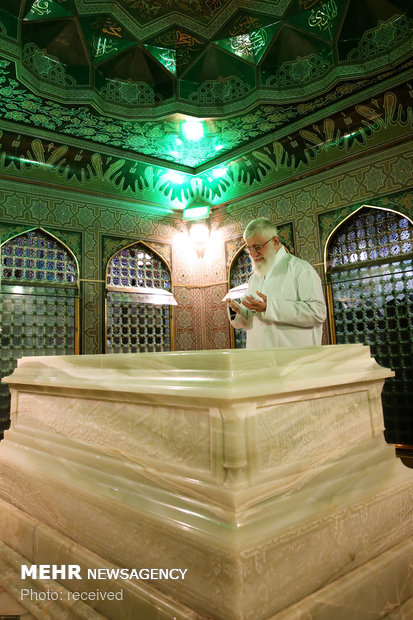 Dust Clearing ceremony at Imam Reza Shrine