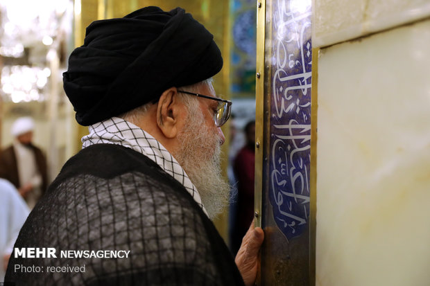 Dust Clearing ceremony at Imam Reza Shrine