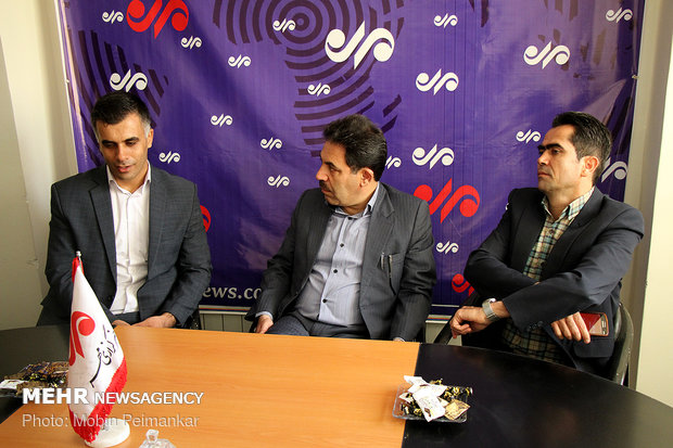 بازدید مدیران استانی از دفتر خبرگزاری مهر کردستان