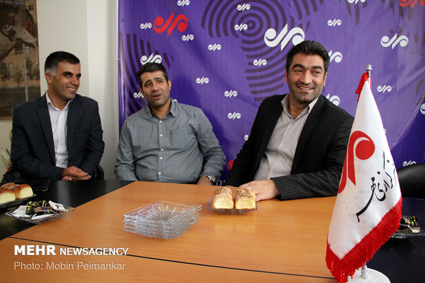 بازدید مدیران استانی از دفتر خبرگزاری مهر کردستان