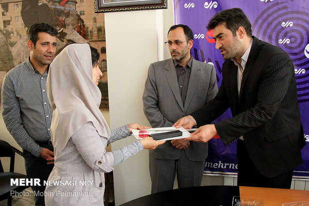 بازدید مدیران استانی از دفتر خبرگزاری مهر کردستان