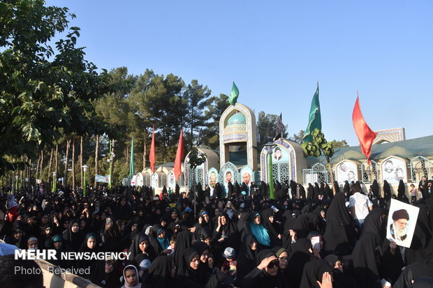 مراسم سالگرد شهادت شهید محسن حججی