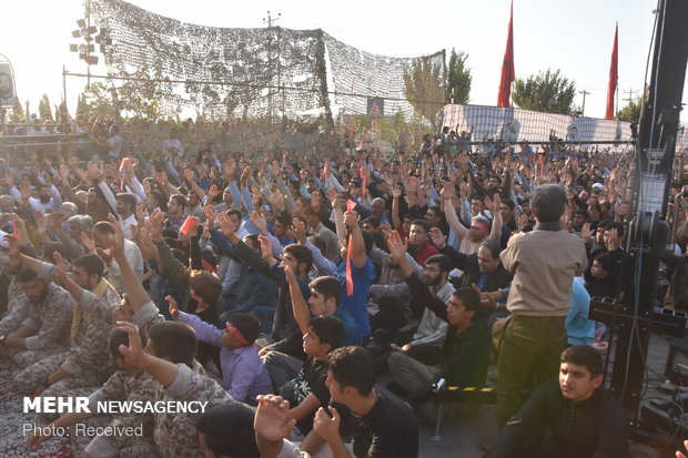 مراسم سالگرد شهادت شهید محسن حججی